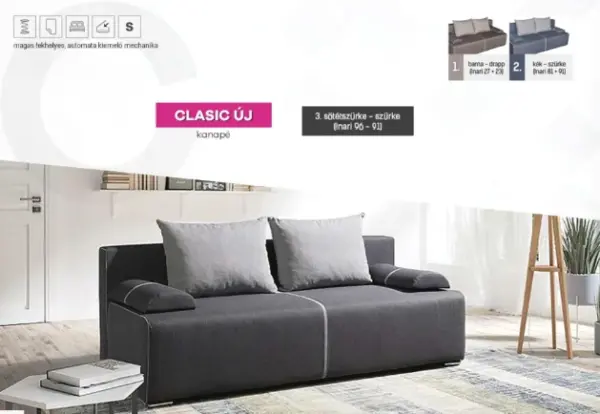 Clasic új kanapé